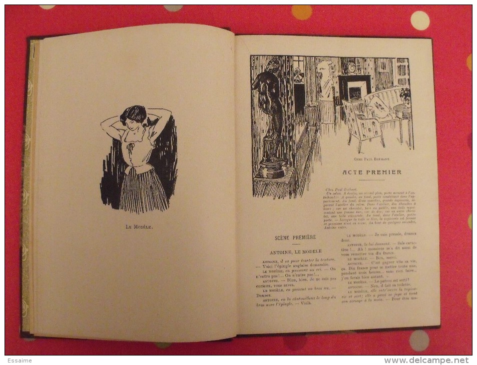 Le Ruisseau, Le boulet.. Pierre Wolff . illustré par Carlègle. Fayard . 1911.  128 pages.