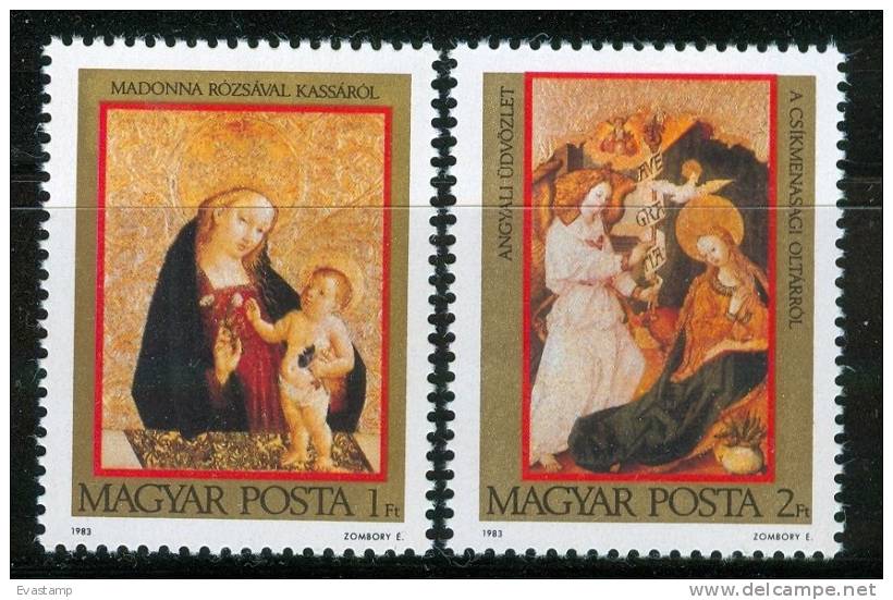 HUNGARY - 1983. Christmas Cpl.Set MNH!! - Neufs