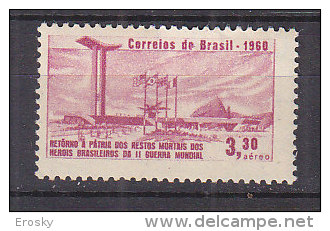 F0090 - BRAZIL AERIENNE Yv N°92 * - Aéreo