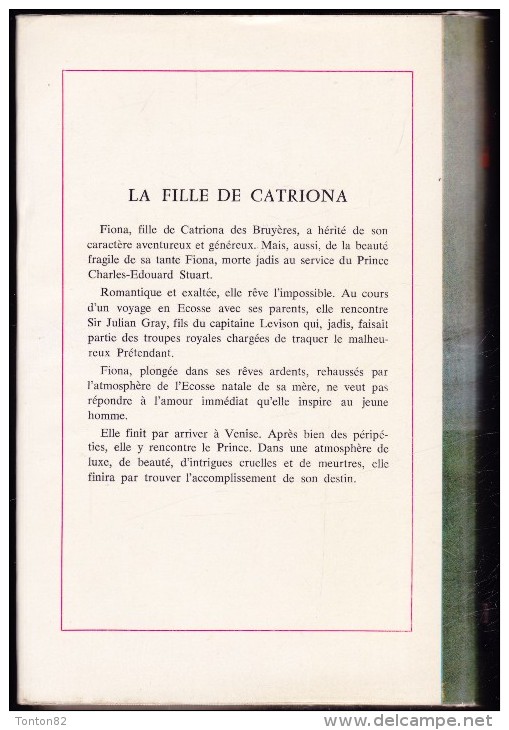 Ilka  Legrand - La Fille De Catriona - Fleuve Noir - Jaquette : M. Gourdon - ( 1970 ) . - Aventure