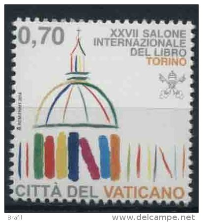 2014 Vaticano, Salone Del Libro Torino, Serie Completa Nuova (**) - Unused Stamps