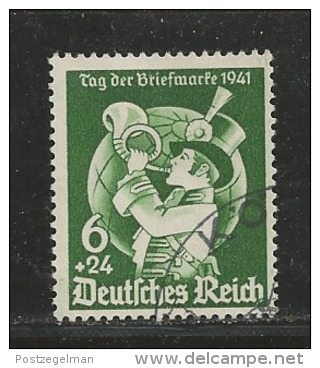 DEUTSCHES REICH, 1940, Used Stamp(s), Day Of The Stamps,  MI 762, #16142 - Used Stamps