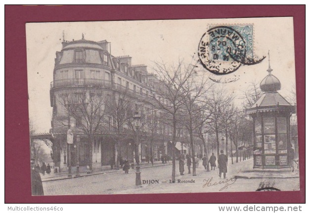 21 - 300814 - DIJON - LA ROTONDE - Kiosque Journaux Chocolat MENIER - Dijon