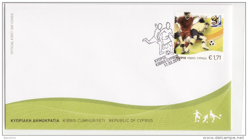 SOUTH AFRICA 2010 FOOTBALL WORLD CUP - SOCCER FDC - 2010 – South Africa