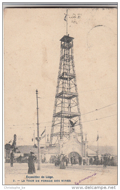 Luik, Liège, La Tour De Forage Des Mines (pk14164) - Liege