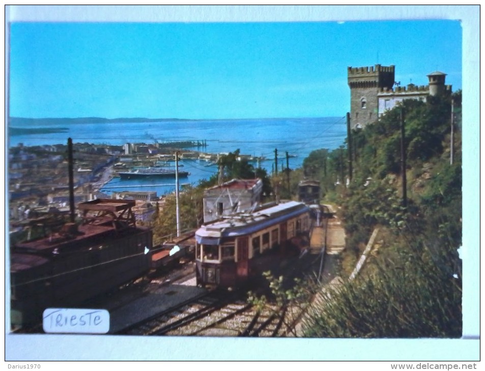 Trieste - Panorama Del  Porto E Della Ferrovia. - Altri & Non Classificati