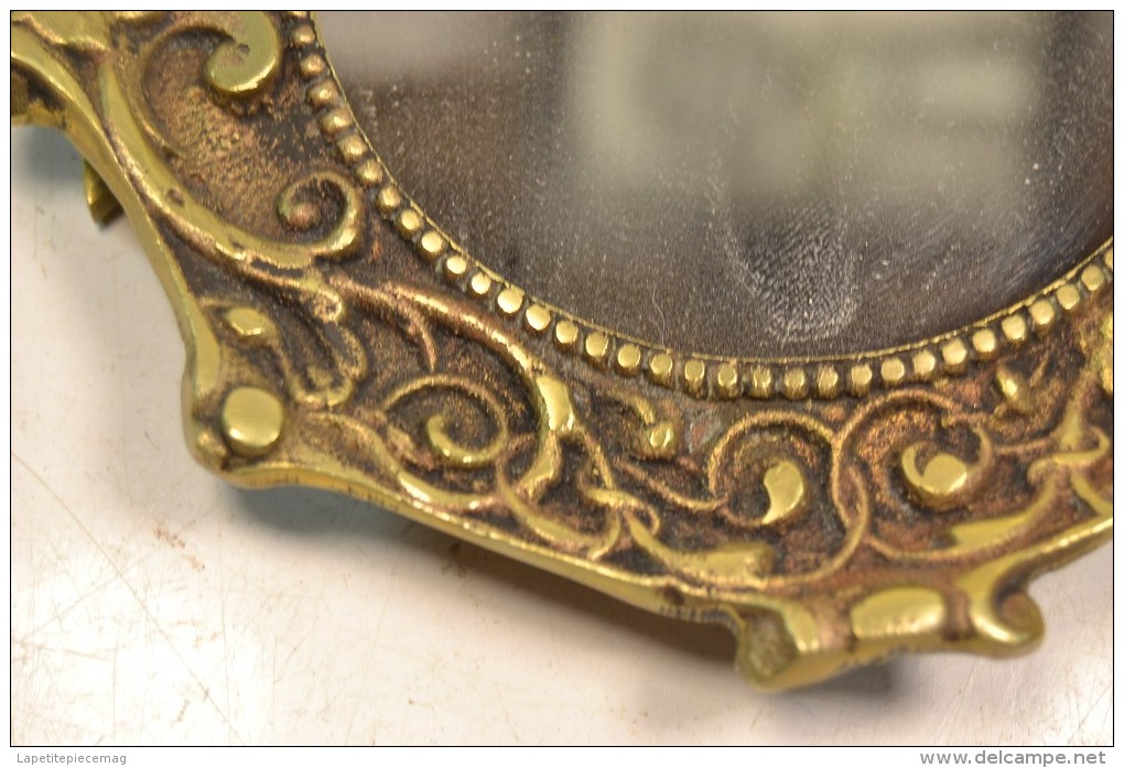 Miroir / Cadre En Bronze De Style Art Nouveau - Coppers