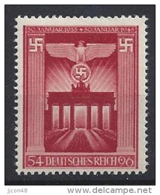 Germany 1943  10.Jahr Machtergreifung Hitler  (**) MNH Mi.829 - Unused Stamps