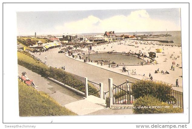 GORLESTON ON SEA PROMENADE AND BEACH NR GT GREAT YARMOUTH NORFOLK - Altri & Non Classificati