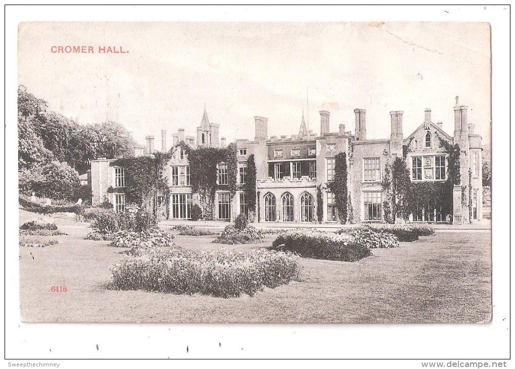 NORFOLK CROMER HALL & GARDENS COUNTRY HOUSE FROM WITHIN THE GROUNDS Norfolk USED JARROLDS SERIES - Autres & Non Classés