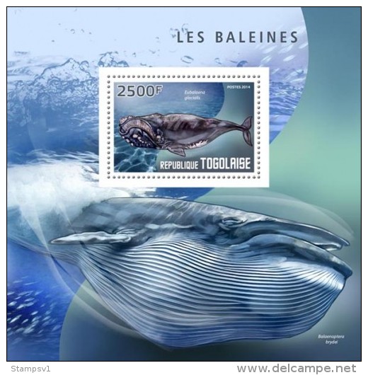 Togo. 2014 Whales. (406b) - Ballenas