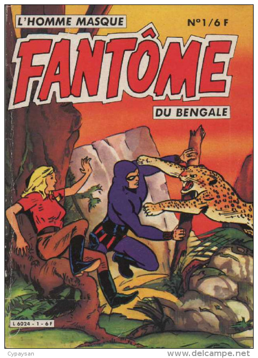 FANTOME DU BENGALE N° 1 BE Greantori 11-1983 - Formatos Pequeños