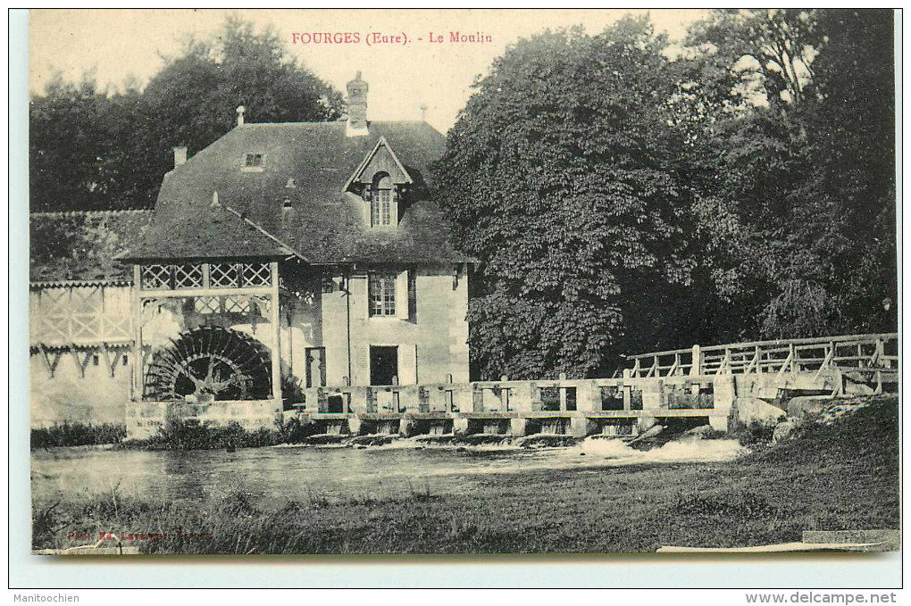 DEP 27 FOURGES LE MOULIN - Fourges