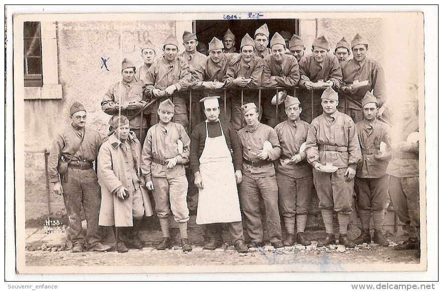 Photographie Photo Nancy Chambre 62 Train 1935 Militaires Militaire Soldat P Valk Photographe Rue Du Sergent Blandan 54 - War, Military