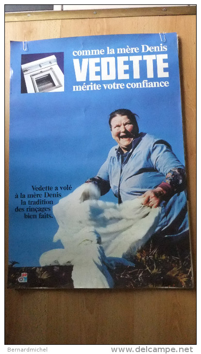 Affiche Machine à Laver Vedette Mère Denis - Affiches