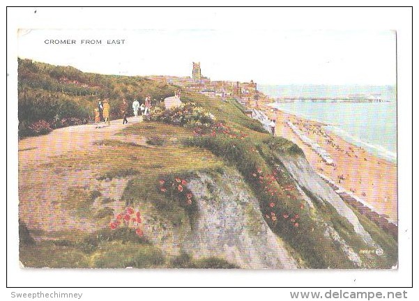 CROMER FROM THE EAST Norfolk USED 1936 - Autres & Non Classés