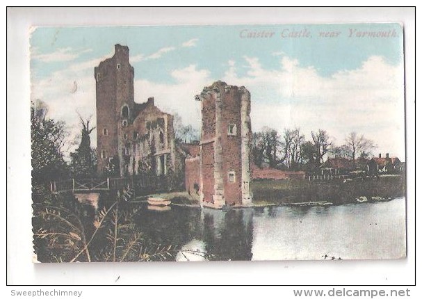 Caister - On - Sea CAISTER CASTLE NEAR YARMOUTH NORFOLK USED 1908 GREAT YARMOUTH - Sonstige & Ohne Zuordnung