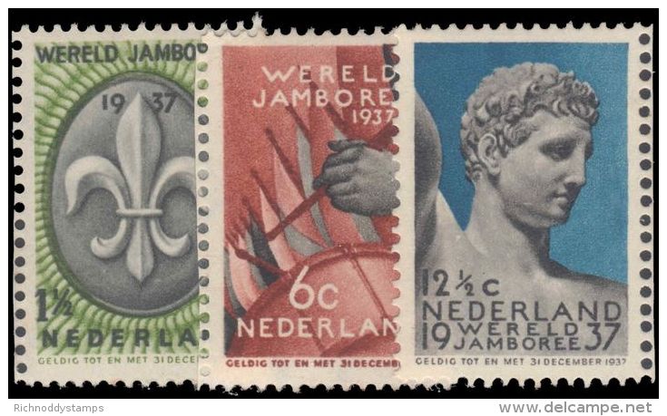 Netherlands 1937 Scouts Unmounted Mint. - Nuovi