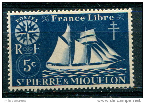 Saint Pierre &amp; Miquelon 1942 - YT 296 ** - Neufs