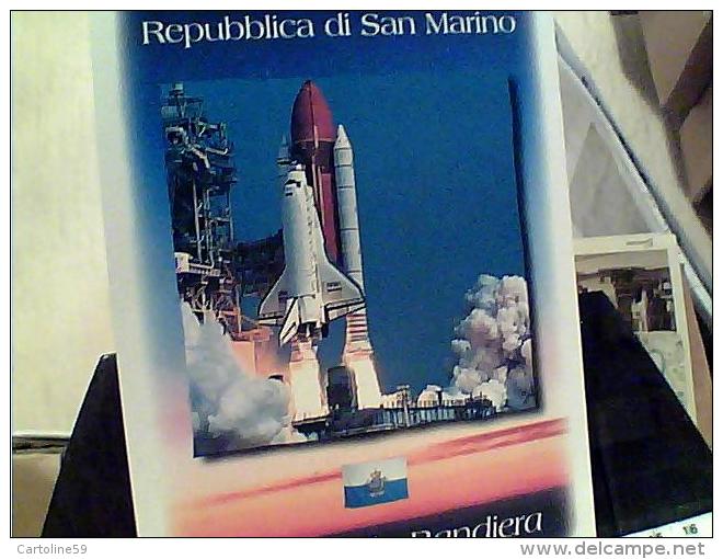 NAVICELLA SPACE SHUTTLE Sts.91  - NAVETTE SPATIAL IN VOLO Bandiera San Marino  N2005 EM8501 - Raumfahrt