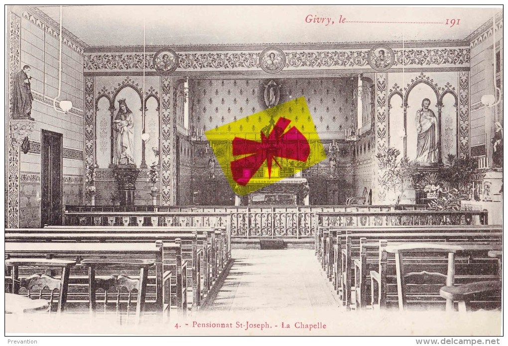 GIVRY - Pensionnat Saint Joseph - La Chapelle - Quevy