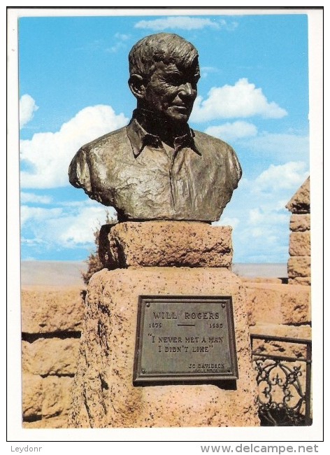 Bust Of Will Rogers - Colorado Springs - Colorado Springs
