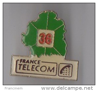 Pin's France Télécom De L'Indre 36 - France Telecom