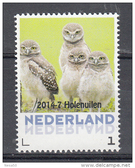 Nederland 2014   Persoonlijke Zegel : Holeuil Owl - Ungebraucht