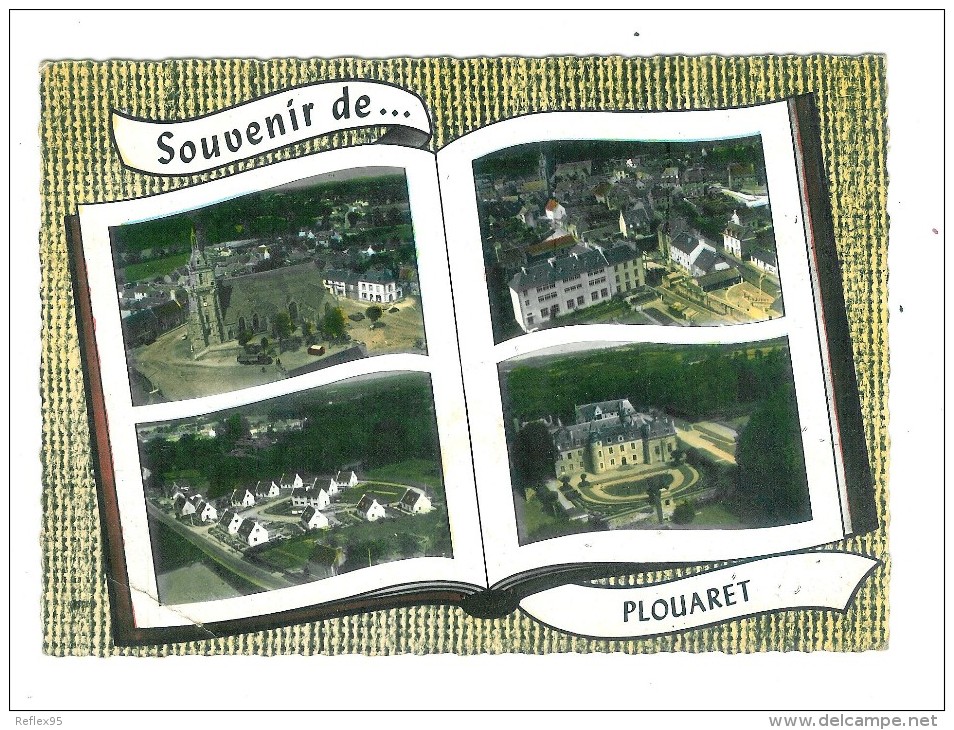 PLOUARET - Souvenir De - L´Eglise - Les Ecoles - Les H.L.M. - Château De Rosambo - Plouaret