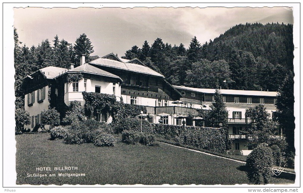 Ö-2183   SANKT GILGEN : Hotel Billroth - St. Gilgen