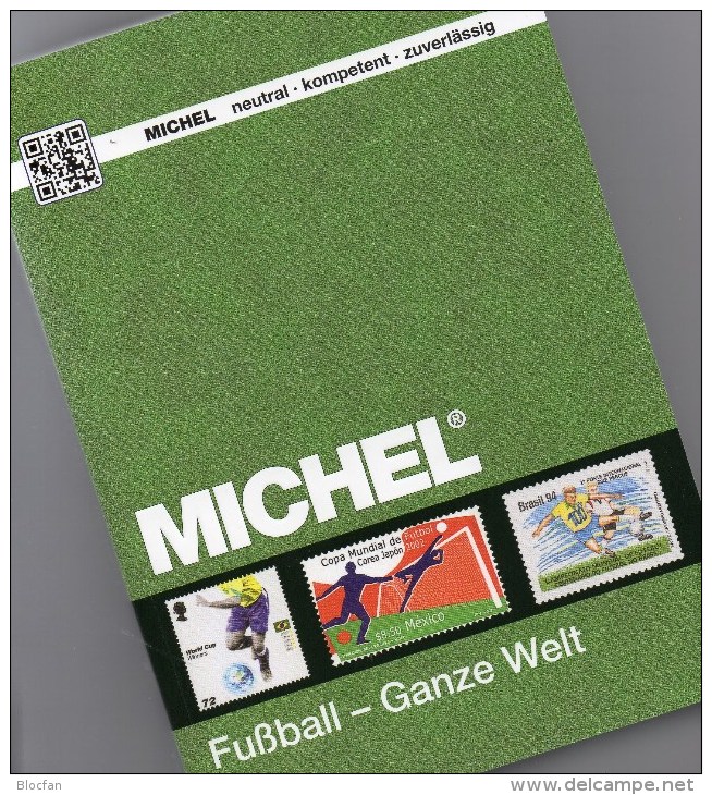 Fußball EUROPA Championat 2008+MICHEL Katalog 2014+Brasilien 2264/7,4ZD+4-Block ** 65€ Recife Rio Soccer Sheet Bf BRAZIL - Verzamelingen