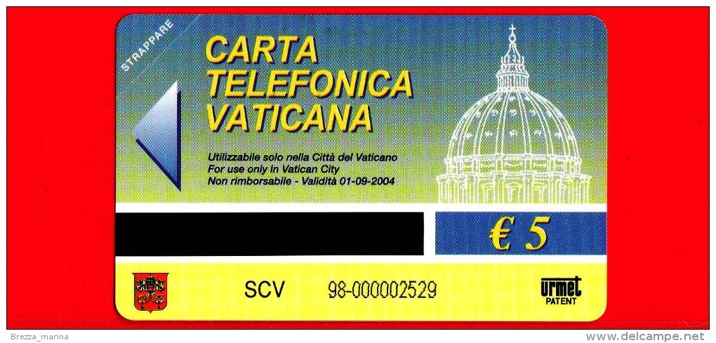 Scheda Telefonica - Nuova - VATICANO N. 98 - C&C 6098 - Martirio Di S. Paolo - Roma Sancta Sanctorum - Vatikan