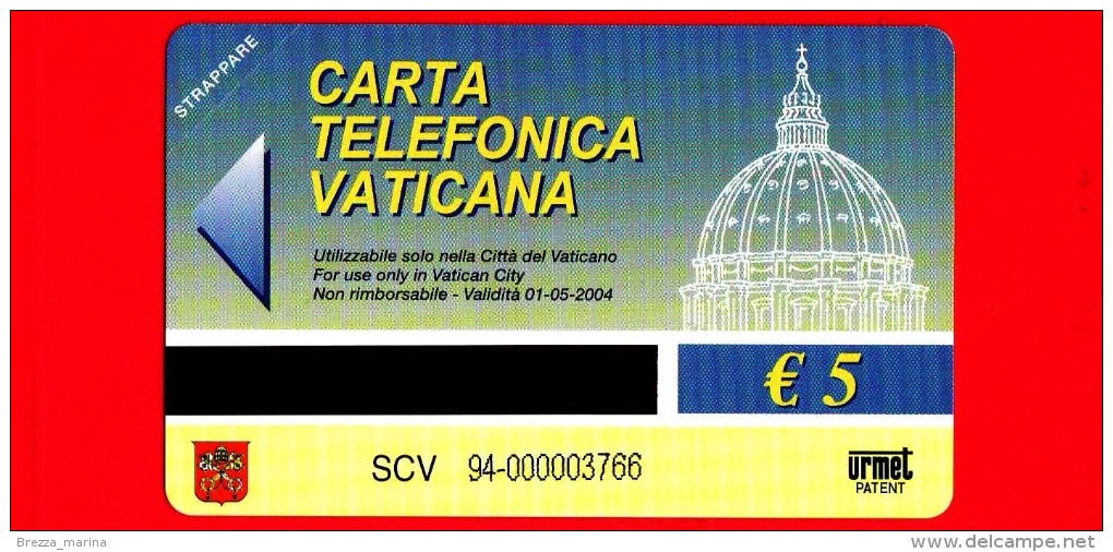 Scheda Telefonica - Nuova - VATICANO N. 94 - C&C 6094 - Martirio Di S. Pietro - Roma, Sancta Sanctorum - Vatikan