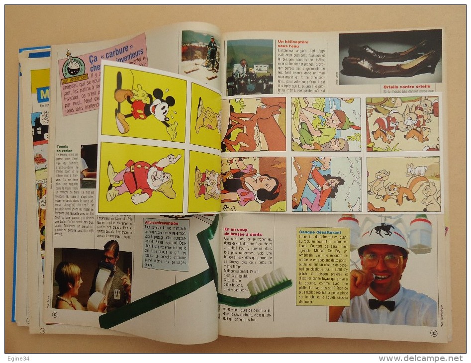 Walt Disney - Le Journal De Mickey - Album No 118 - No 1752 à 1750 - 1985 - Avec Images Et Calendrier - Journal De Mickey