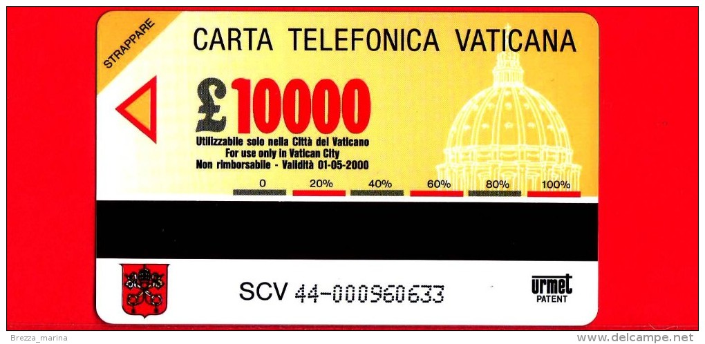 Scheda Telefonica - Nuova - VATICANO N. 44 - C&C 6044 - Palazzo Apostolico G. Muziano - Verso Il Giubileo 2000 - Vatikan