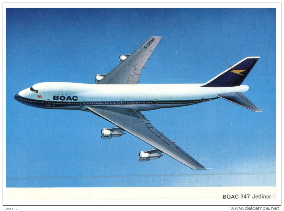 (79) BOAC Boeing 747 Jetliner - 1946-....: Moderne