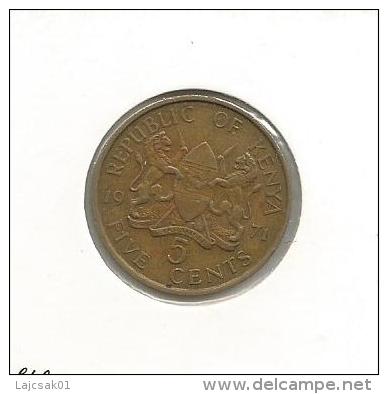 D3 Kenya 10 Cents 1971. - Kenia
