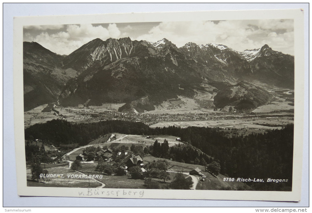 (5/3/28) AK "Bludenz" Vorarlberg, Vom Bürserberg Von 1932 - Bludenz