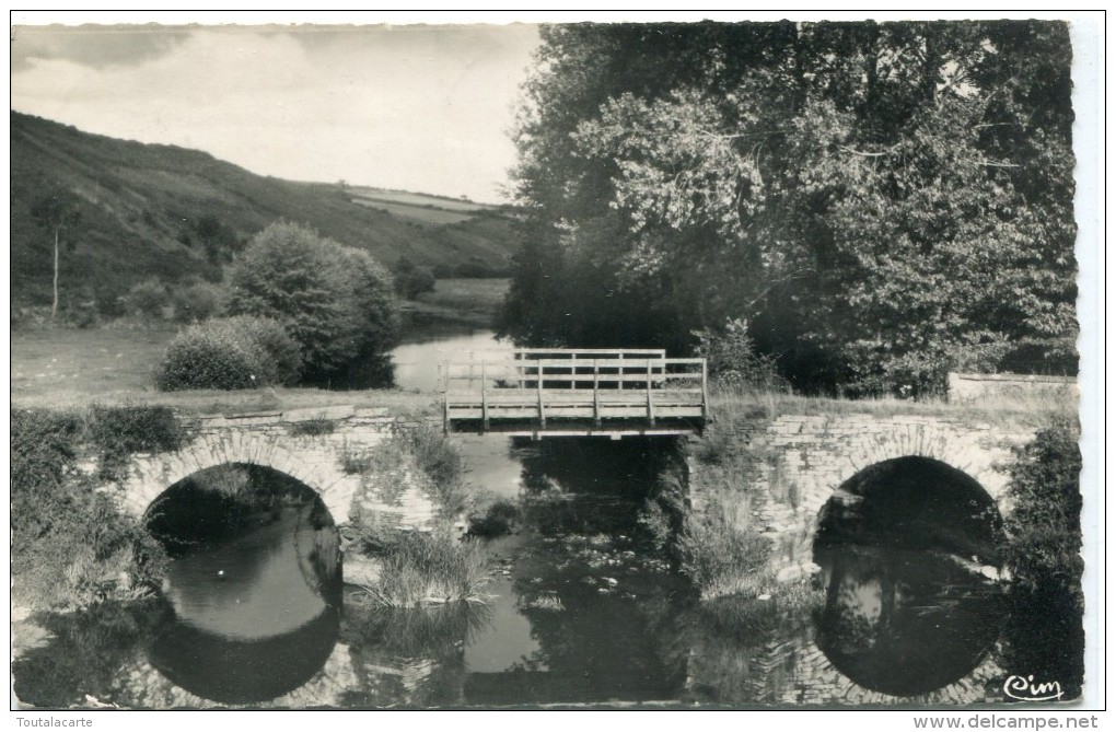 CPSM 29 CARHAIX  VIEUX PONT DE MOULIN MEUR 1956 - Carhaix-Plouguer