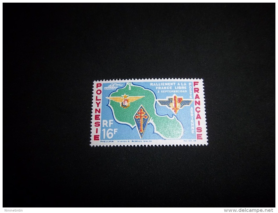 Polynésie N° A8** - Unused Stamps