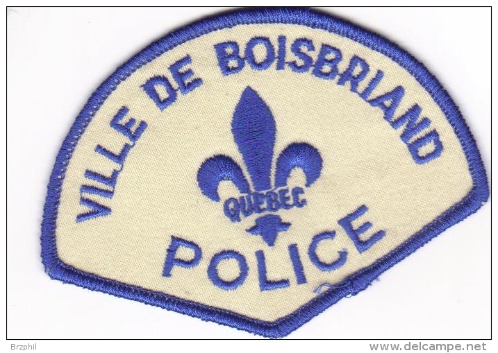 CANADA - Police BOISBRIAND - Police & Gendarmerie