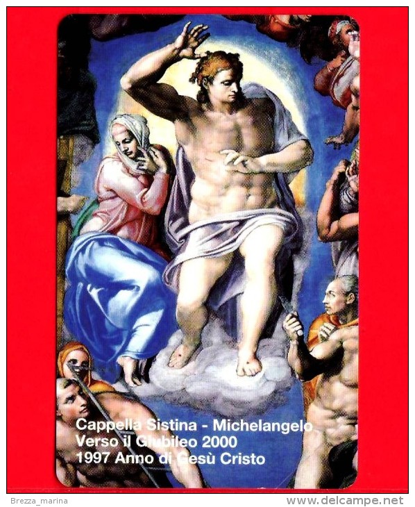 Scheda Telefonica - Nuova - VATICANO N. 34 - C&C 6034 - Cappella Sistina - Michelangelo - Verso Giubileo 2000 - Vaticano