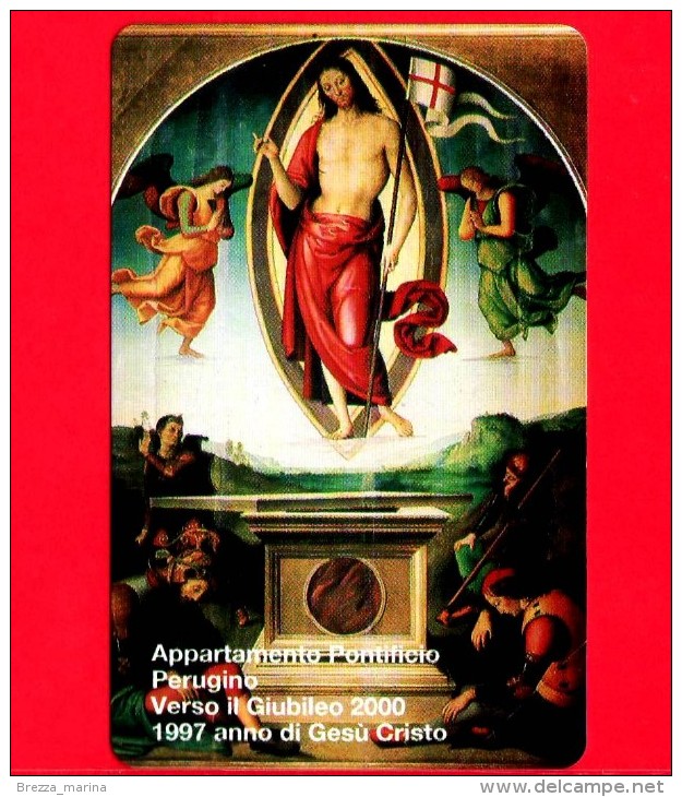 Scheda Telefonica - Nuova - VATICANO N. 30 - C&C 6030 - Appartamento Pontificio - Perugino - Verso Giubileo 2000 - Vaticano