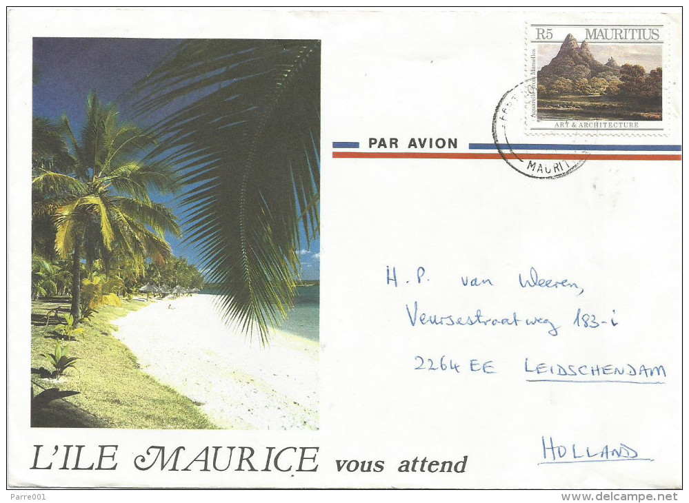 Mauritius Maurice 1989 Port Louis ES Art Architecture Painting Cover - Mauritius (1968-...)