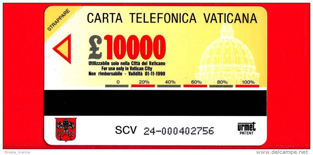 Scheda Telefonica - Nuova - VATICANO N. 24 - C&C 6024 - 50° Anniversario Sacerdozio Di Giovanni Paolo II (1946-1996) - Vatikan