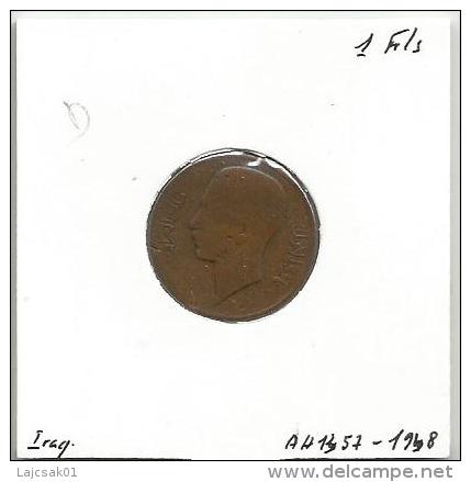 D3 Iraq 1 Fils 1938. - Irak