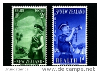 NEW ZEALAND - 1958  GIRLS/BOYS BRIGADE  SET  MINT NH - Nuovi