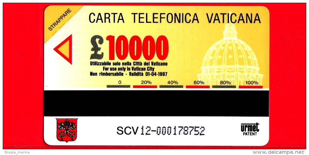 Scheda Telefonica - Nuova - VATICANO N. 12 - C&C 6012 - Anno Europeo Della Natura - Leone - W. Peter - Vatican