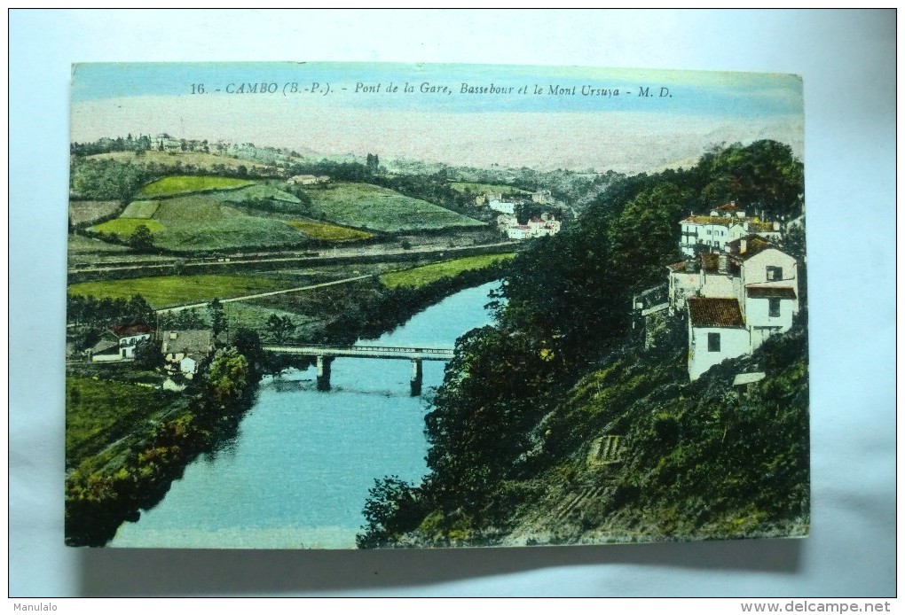 D 64 - Cambo - Pont De La Gare, Bassebour Et Le Mont Ursuya - Cambo-les-Bains