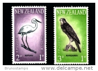 NEW ZEALAND - 1961  BIRDS  SET MINT NH - Neufs